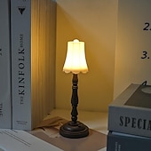 billige Bordlamper-retro nattlys sovesal soverom nattbord øyebeskyttelse liten lampe nattbord europeisk mini ornament dekorasjon hjem gaver