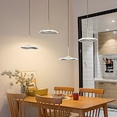 cheap Unique Chandeliers-Ceiling Pendant Light 3/4/5/6 Head Modern Creative Lotus Leaf Office Front Desk Chandelier Light Luxury Bar Front Desk Dining Table Lighting 110-240V