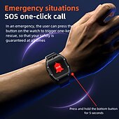 Χαμηλού Κόστους Smartwatch-lokmat appllp 3 max έξυπνο ρολόι 2,02 ιντσών 4g lte κινητό έξυπνο ρολόι τηλέφωνο 3g 4g bluetooth υπενθύμιση κλήσεων παρακολούθησης δραστηριότητας συμβατό με android ios γυναίκες άνδρες κλήσεις gps