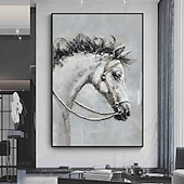 Χαμηλού Κόστους Πίνακες με Ζώα-Mintura χειροποίητη ελαιογραφία σε καμβά διακόσμηση τοίχου μοντέρνα αφηρημένη εικόνα ζώων για διακόσμηση σπιτιού τυλιγμένη ζωγραφική χωρίς πλαίσιο