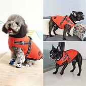 baratos Casacos-Cachorros Gatos Casacos Jaqueta Moda Estilo bonito Inverno Respirável Macio Lavável Confortável Ao ar livre Casual / Diário Roupas para cães for Bichon Frise Pomerânia Animais de Pequeno Porte