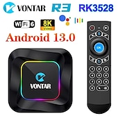 olcso TV-boxok-vontar r3 rgb tv box android 13 rockchip rk3528 támogatás 8k videó bt5.0 wifi6 támogatás google hangbemenet médialejátszó set top box