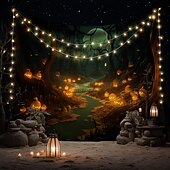 halpa halloween seinävaatteita-halloween koristeet kuvakudos jack o lyhty kurpitsa sisustus seinä taide suuri riippuva kuvakudos seinämaalaus sisustus valokuva tausta peitto verho koti makuuhuone olohuone lepakko kummitus talo