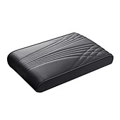 baratos Encostos de cabeça e Almofadas lombares-almofada de reforço de caixa de apoio de braço de algodão de memória de carro starfire capa protetora almofada de braço de carro universal almofada de reforço de descanso de mão