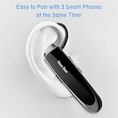 economico Cuffie TWS wireless-Auricolare Bluetooth V5.0 Cuffie Wireless Handsfree con Microfono 24 Ore Cuffie da Guida 60 Giorni di Standby per iPhone Android Samsung Laptop Autista