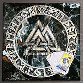 Недорогие Скатерти-Скатерть Таро для игры, алтарная ткань, колдовство, астрологический декор, блокнот для карт оракула, коврик для таро, декор ведьмака, сувениры для вечеринок, декор для подарков на вечеринку,