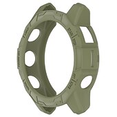 baratos Capa Smartwatch-Caixa de relógio Compatível com Garmin Fenix 7 Pro / Fenix 7S Pro / Fenix 7X Pro / Epix Pro 51mm / Epix Pro 42mm Áspero Á Prova-de-Pó Cobertura Completa do Pára-choques TPU Assista Cobertura