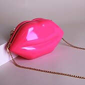 economico Borse a Tracolla-Per donna Borsa a tracolla Tracolla Sacchetto del telefono mobile pelle sintetica Feste San Valentino Per eventi Cerniera Leggero Tinta unica Argento Nero Bianco