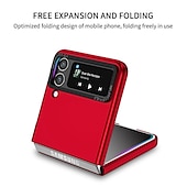preiswerte Samsung-Handyhülle-Handy Hülle Handyhüllen Für Samsung Galaxy Z Flip 7 Z Flip 6 Z Flip 5 Z Flip 4 Z Flip 3 Rückseite Ständer Stoßfest Retro PC