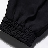 זול מכנסי דגמ"ח-בגדי ריקוד גברים מכנסי קרגו Techwear כיס אחיד קומפורט נושם בָּחוּץ יומי ליציאה אופנתי יום יומי שחור ירוק צבא מיקרו-אלסטי