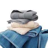cheap Towels-Cotton Bath Towel Household Soft Absorbent Towel Adult Universal Wash Towel Back To School College Student