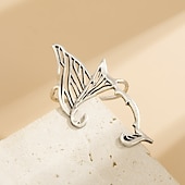 tanie Akcesoria i więcej-Elf Halloween Ear Cuffs punkowy gotyk Ubrać się Dla dorosłych Damskie Halloween Karnawał Mardi Gras Łatwe kostiumy na Halloween Wystroić