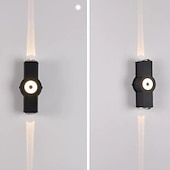 economico applique da esterno-Lampada da parete per esterni impermeabile IP65 a 2/3/4 teste, luce bianca calda 3000K, lampada da parete a croce nera moderna in alluminio ispessito, adatta per pareti esterne, corridoi, balconi, cancelli, esterni, AC85-265V