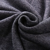 abordables suéter de los hombres-Hombre Chaleco suéter Sueter de lana Pull-over Tejer Escote en V Profunda De Punto Color sólido Escote en Pico Básico Elegante Ropa Invierno Otoño Negro Vino M L XL