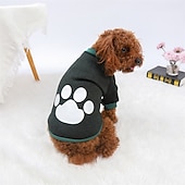 preiswerte Hundebekleidung &amp; Zubehör-Hunde Katzen Pullover Modisch Casual / sportlich Winter Atmungsaktiv Outdoor Casual Kleidungs-Outfits für Hundewelpen