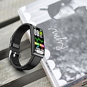 billiga Värdeval-iMosi TK70 Smart klocka 1.47 tum Smart Klocka Blåtand Stegräknare Samtalspåminnelse Aktivitetsmonitor Kompatibel med Android iOS Unisex Lång standby Vattentät Meddelandepåminnelse IP68 25mm