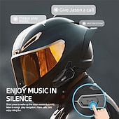 billige Headset til hjelm-ny motorsykkel bluetooth headset intercom utendørs ride headset, motorsykkel bt intercom med FM radio hjelm bt headset vanntett universal kommunikasjonssystem for atv dirt bike motorsykkel