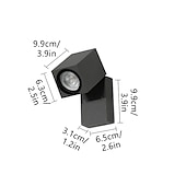 cheap Outdoor Wall Lights-Outdoor Wall SconceMotion Sensor Adjustable Waterproof IP65 Wall Fixture Lighting Aluminum LED Exterior Sconce for Indoor Outdoor Patio Porch 110-240V