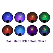 cheap Projector Lamp&amp;Laser Projector-New USB LED Stage Light Laser Projector Disco Lamp with Voice Control Sound Party Lights for Home DJ Laser Show Party Lamp