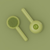 abordables Toilettage pour chiens-Peigne pour animaux de compagnie, peigne à poils de chat, peigne à aiguille pour chien, épilation et produits flottants pour chats