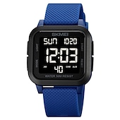 abordables Relojes digitales-Reloj Digital Militar Impermeable SKMEI 1894 para Hombre Reloj Deportivo Resistente a Impactos Estilo Electrónico de Moda