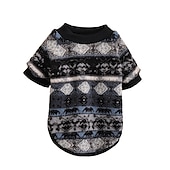 ieftine Pulovere-Câini Pisici Pulovere Jumper Epocă Casual Iarnă Respirabil Απαλό Lavabil Comfortabil În aer liber Casul / Zilnic Îmbrăcăminte pentru câini for Bichon Frise Pomeran un Animalut Fluture Small
