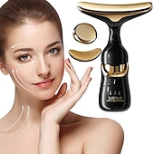 cheap Facial Care Device-3 in 1 Face Neck Massager ION LED Photon Therapy Facial Lifting Beauty Devices Remove Double Chin Anti Wrinkle Skin Care Tools