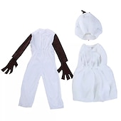 billige Guttekostymer-Frozen Olaf Temafestkostyme Cosplay Film-Cosplay for Gutt Jente Barne Karneval Maskerade