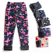 economico Pantaloni e gonne-Bambino Da ragazza Ghette Con cuori Attivo Esterno 7-13 anni Autunno Leopardata Puntini blu navy Cuori colorati