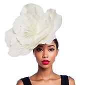 levne Fascinátory a klobouky-Elegantní Vlasové ozdoby Fascinátoři Hat Kdo okouzluje Pánová Maškarní kostým Dámské Derby Svatebnívečírek Ascot Dospělé Klobouk Jaro léto