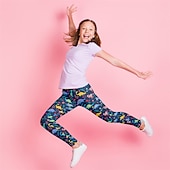 abordables Pantalones-Niños Chica Polainas Corazón Activo Exterior 7-13 años Otoño