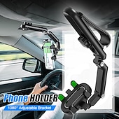 cheap Car Holder-Car Sun visor mobile phone bracket Rotatable Adjustable Multifunction Phone Holder for Car Compatible with All Mobile Phone Phone Accessory