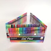 economico pittura, disegno e materiale artistico-penna gel glitter colore penna neutra penna a sfera penna conto mano stelle luminose lampeggianti per bambini colore speciale per prendere appunti