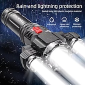 levne taktické svítilny-super jasná led svítilna usb nabíjecí taktická svítilna lovecká svítilna venkovní nouzový kempingový světlomet