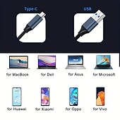 preiswerte USB-Hubs-USB-Expander 4-in-1 3.0 Hub Splitter Typ C 100 Megabit Netzwerkkarte Notebook One Drag Four Expander