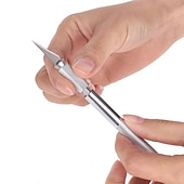cheap Hand Tools-13Pcs Carving Knife Craft Sculpture Paper Cutting Blade Precision Engraving Cutter Non-Slip Hand Tool DIY Art Hobby Repair Set