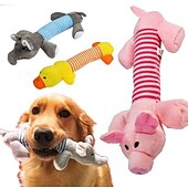 cheap Dog Toys-Elephant-Shaped Dog Bites Sounding Toy: Durable Chew Toy for Aggressive Chewers!
