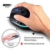 cheap Mice-Gaming Mouse Programmable 11 Buttons USB Wired RGB Optical Remote Ergonomic Mouse Gamer Mice For PUBG LOL