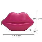 economico Borse a Tracolla-Per donna Borsa a tracolla Tracolla Sacchetto del telefono mobile pelle sintetica Feste San Valentino Per eventi Cerniera Leggero Tinta unica Argento Nero Bianco