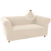 preiswerte Sofabezug-Stretch-Sofabezug im Chesterfield-Stil, Sofabezug für Wohnzimmer, weicher, rutschfester Sofabezug, Möbelschutz für Hunde