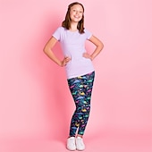 abordables Pantalones-Niños Chica Polainas Corazón Activo Exterior 7-13 años Otoño