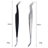 cheap Dog Grooming Supplies-Stainless Steel Pet Dog Lice Clip Flea Tweezers Small Grate Clip Cat And Dog Lice Removal Flea Clip Cleaning Tool Tick Clip