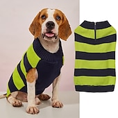 baratos Suéteres-Cachorros Gatos Súeters Pulôver Moda Estilo bonito Inverno Respirável Macio Lavável Confortável Ao ar livre Casual / Diário Roupas para cães for Bichon Frise Pomerânia Animais de Pequeno Porte