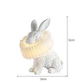 cheap Bedside Lamp-Table Lamp Rabbit Light,LED Night Light Bedside Sleeping Cartoon Table Lamp Rabbit Miffy Gift Cute Decoration Gift Can Be Used As Night Light 110-240V
