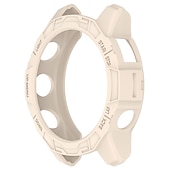 baratos Capa Smartwatch-Caixa de relógio Compatível com Garmin Fenix 7 Pro / Fenix 7S Pro / Fenix 7X Pro / Epix Pro 51mm / Epix Pro 42mm Áspero Á Prova-de-Pó Cobertura Completa do Pára-choques TPU Assista Cobertura