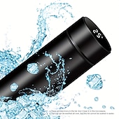abordables appareils électroménagers-480 ml tasse thermos numérique affichage intelligent de la température bouteille d&#039;eau conservation de la chaleur flacon thermos sous vide pour café thé