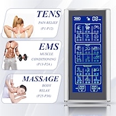billige Kroppsmassasje-ems profesjonell muskel elektrisk stimulering fysioterapi maskin smertelindring pad