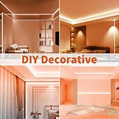 baratos Iluminação Neon LED-2,5 m 5m Luzes de tira de néon 300/600 LEDs Neon Flexível 6mm 1Setar o suporte de montagem 1 x adaptador de 12V 3A 1 x adaptador de energia 2A 1conjunto Branco Quente Branco Vermelho Luzes de feriado