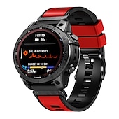 Недорогие Ремешки для часов Garmin-Ремешок для часов для Garmin Fenix 7 7X 6 6X Pro Epix Pro 47mm 51mm Instinct 2X Approach S70 47mm S62 S60 Forerunner 955 945 Epix Marq Descent Quatix 22mm 26mm силиконовый Замена Ремень 22mm 26mm