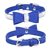 economico Collari, pettorine e guinzagli per cani-Prodotti per cani Prodotti per roditori Collari Cravatta / Papillon Regolabile Portatile Duraturo Esterno Marcia Strass